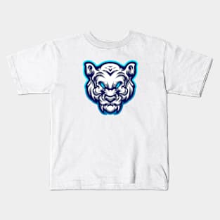 Tiger White Kids T-Shirt